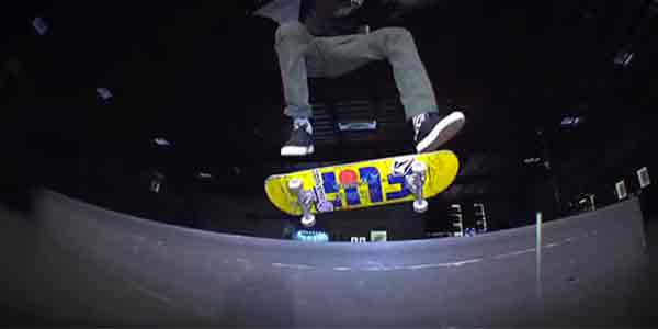 Heeflip skateboard trick