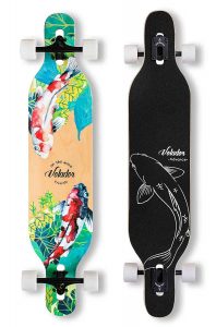 VOLADOR 42inch freeride longboard complete cruiser ( drop through deck - camber concave )