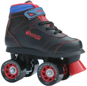  Chicago Boys Sidewalk Roller Skate- Black _Best roller skates for kids_skates_skateboarding 