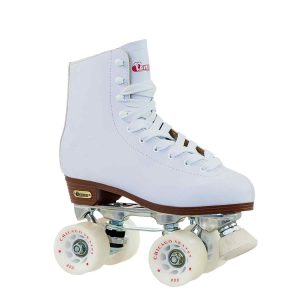 Chicago Women's Leather Lined Rink Roller Skate, White _Best roller skates for kids_skateshouse.com