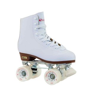  Chicago Women's Leather Lined Rink Roller Skate, White _Best roller skates for kids_skateshouse.com