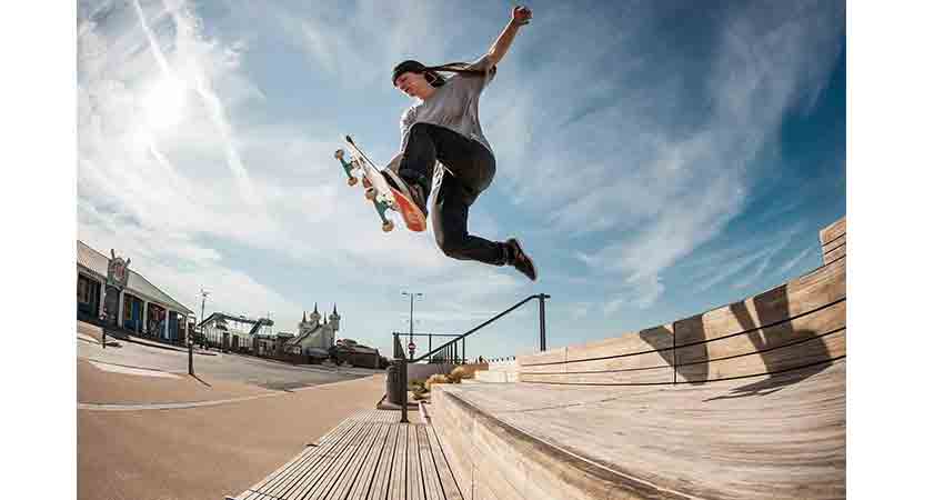 skateboarder physical endurance