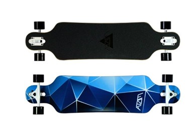 Atom Drop Through Longboard – 40”_Top five best campus longboards_penny board or longboard for college_cruiser board for college_longboarding in college_best skateboard for college campus_penny board for college campus_skateboarding on college campus_longboard vs bike college_best longboard for college_ skateshouse.com