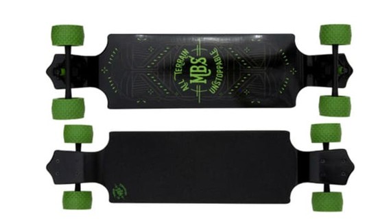 MBS All-Terrain Longboard_Top five best campus longboards_penny board or longboard for college_cruiser board for college_longboarding in college_best skateboard for college campus_penny board for college campus_skateboarding on college campus_longboard vs bike college_best longboard for college_ skateshouse.com