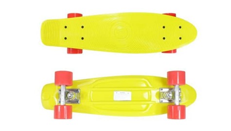 Stereo Vinyl Cruiser Plastic Complete Skateboard (22.5*6”)_Top five best campus longboards_penny board or longboard for college_cruiser board for college_longboarding in college_best skateboard for college campus_penny board for college campus_skateboarding on college campus_longboard vs bike college_best longboard for college_ skateshouse.com