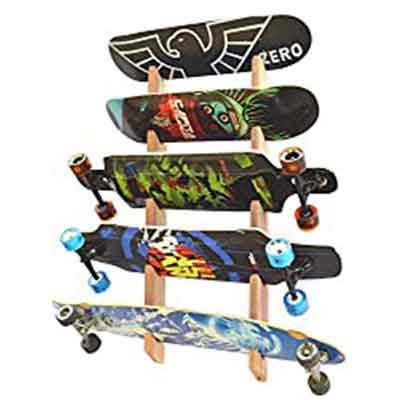 Pro Board Racks Longboard Wall Rack Mount 