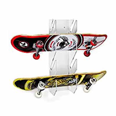 Source One Deluxe Tier Skateboard Storage Display Rack