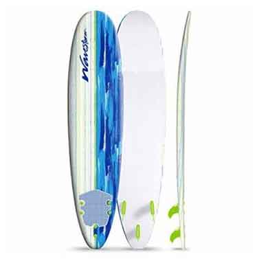 Wavestorm 8′ Brushed Graphic Beginner Surfboard