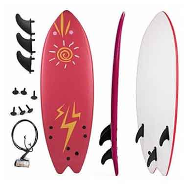 Grande Juguete 5’5″ Soft Top Beginner Surfboard