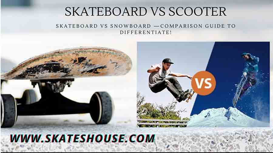 skateboard vs snowboard