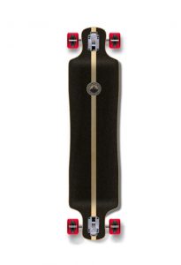 Yocaher Complete Lowrider Skateboards Longboard Cruiser Black Widow Premium