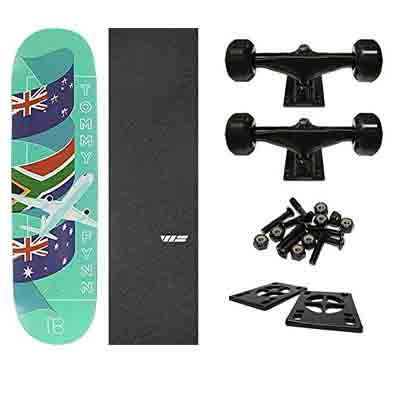 Logo Tommy Fynn Traveler Skateboard Deck