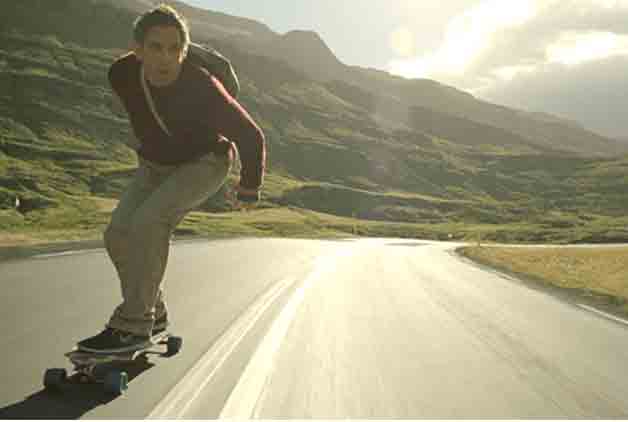 longboard cruising 