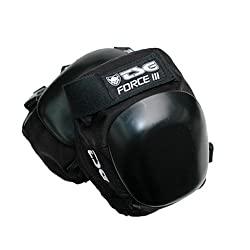 TSG Force III Skate Kneepads (Small, Black)