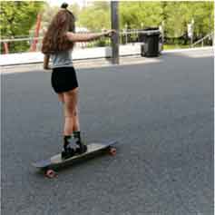 cross stepping longboards 