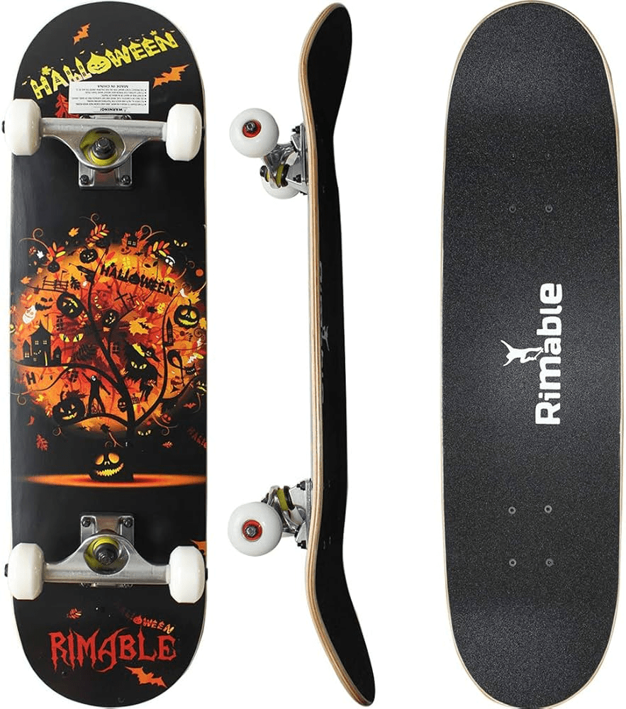 skateboard size 