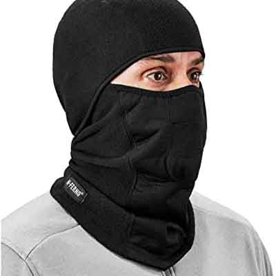 Ergodyne N-Ferno 6823 Balaclava Ski Mask, Wind-Resistant Face Mask