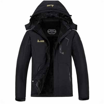 MOERDENG Men's Waterproof Ski Jacket Waterproof, Adjustable cuffs, Professional water repellent coated and more comfortable which is the best snowboard jackets. 