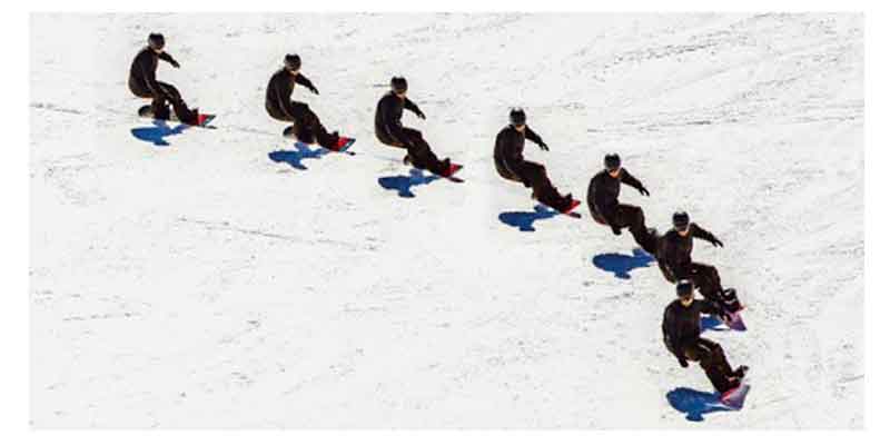 How to turn on a snowboard