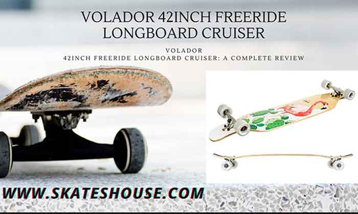 Volador 42inch freeride longboard cruiser is a very good quality longboard for beginners.