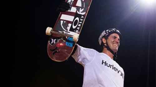 Bob Burnquist Is one of the best skateboarders of all time. 