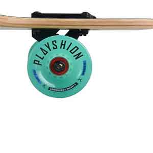 Playshion 39 inch drop through longboard an on budget longboard on the market and it has a best quality wheel to make your ride comfortable. 
