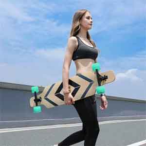 Playshion 39 inch drop through longboard an on budget longboard on the market And it's really affordable. 