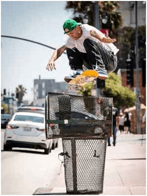 Andrew Rayneods, owner and co-founder of the skateboarding brand "Baker", is one of the best professional skaters in the world.