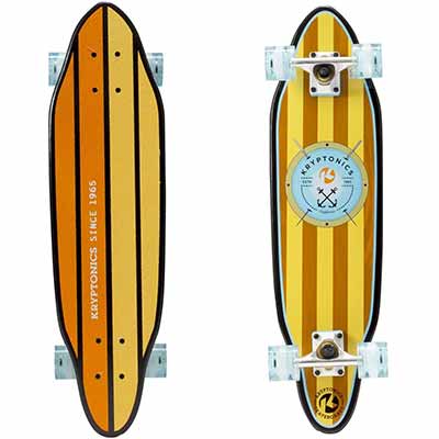 Kryptonics 30" Cutaway Cruiser Skateboard, Anchors