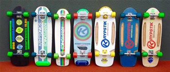 kryptonics skateboards are the best skateboard now a days because of it's designs.