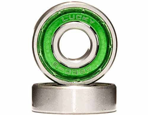 Lucky ABEC 3 Skateboard Bearings