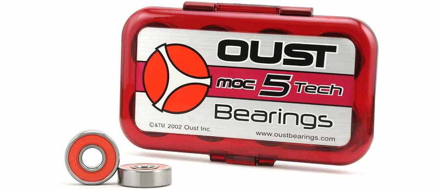 Oust MOC Skateboard and Skate Bearings, All Types and MOCs