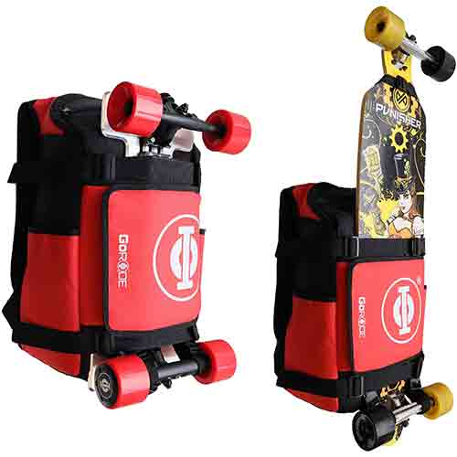 Looking for electric skate backpack?This electric skateboard backpacks can be your choice.