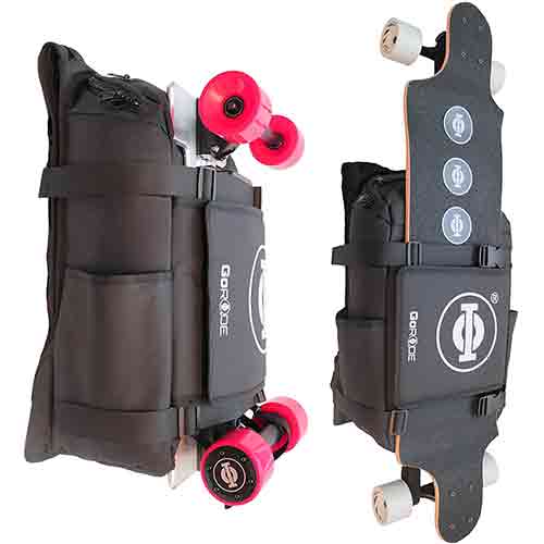 Looking for electric skate backpack?This electric skateboard backpacks can be your choice.