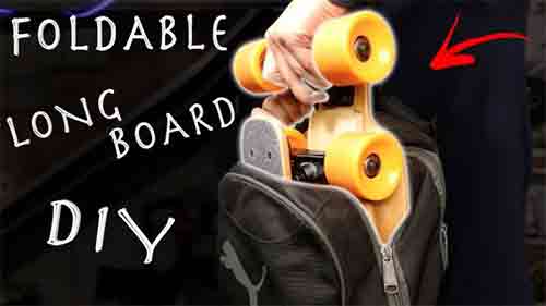 If you are looking for folding longboard, then this board up longboard is a nice foldable longboard. You can take a look at this review.
