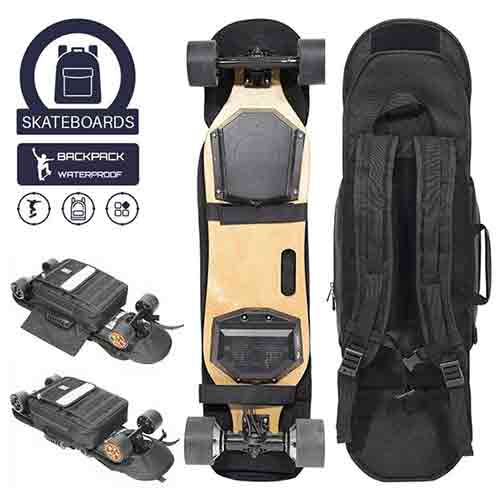 Looking for electric skate backpack?This electric skateboard backpacks can be your choice.