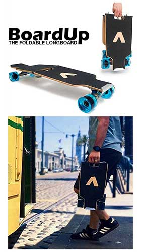 If you are looking for folding longboard, then this board up longboard is a nice foldable longboard. You can take a look at this review.