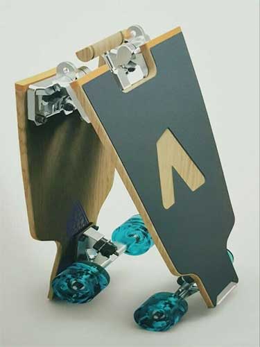 If you are looking for folding longboard, then this board up longboard is a nice foldable longboard. You can take a look at this review.