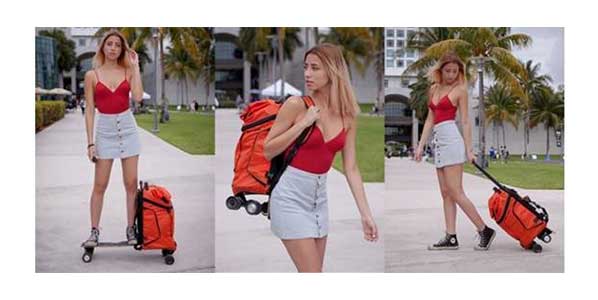 Looking for electric skate backpack?This electric skateboard backpacks can be your choice.